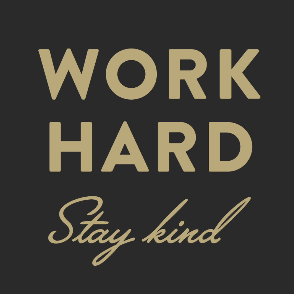 WHSK Black & Gold Box Tee