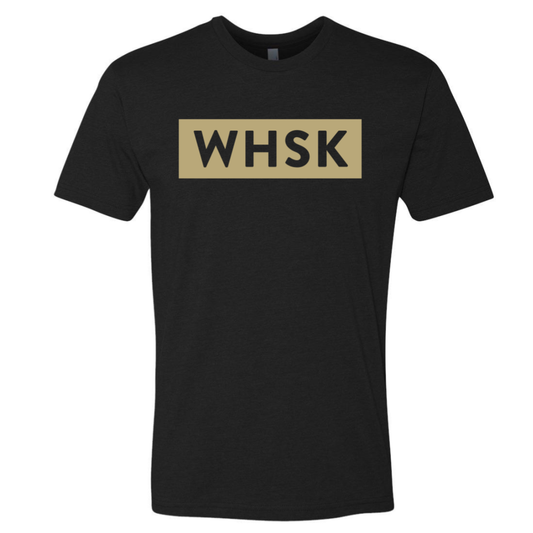 WHSK Black & Gold Box Tee